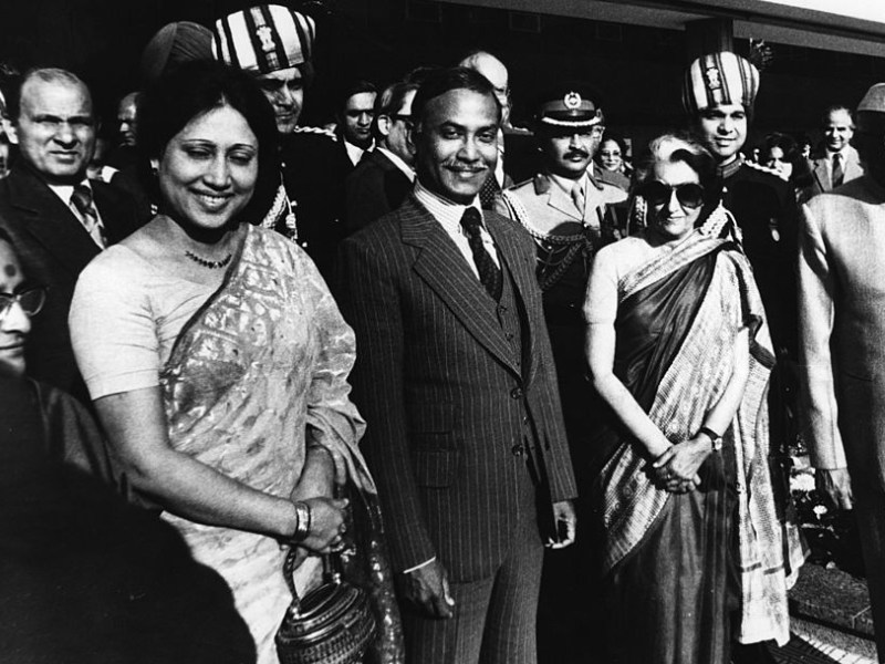 Indira Gandhi’s condolence