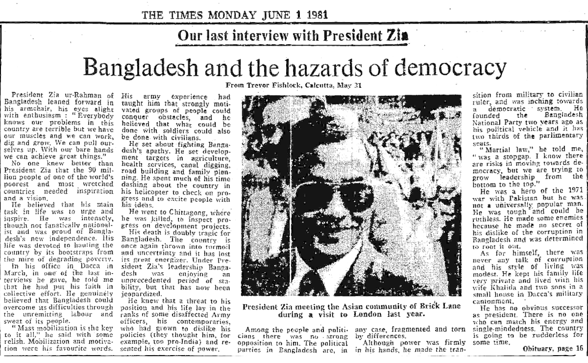 The Times interview: Bangladesh and the hazards of&nbsp;democracy